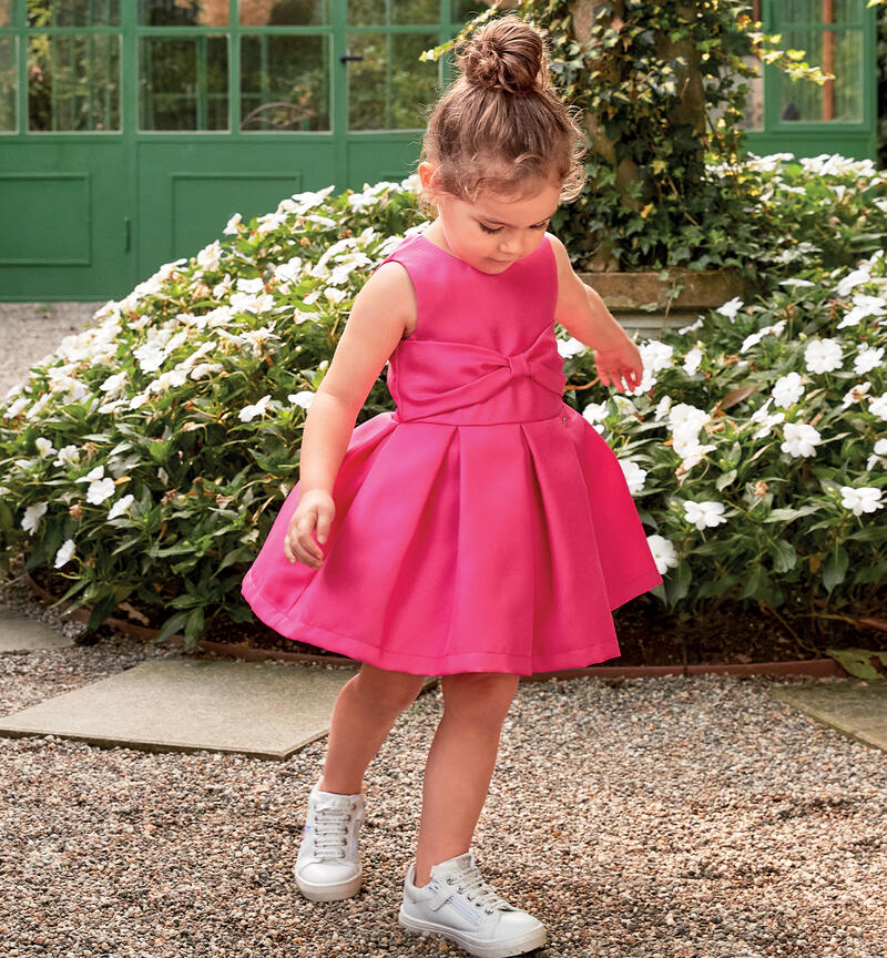 Girl's fuchsia occasion wear dress FUXIA-2445