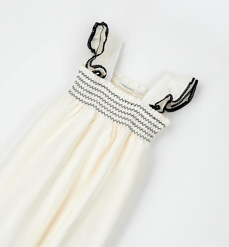 Abito da bambina Sarabanda LATTE-0115