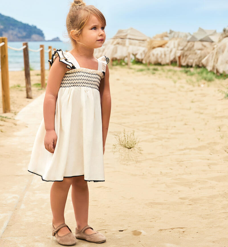Abito da bambina Sarabanda LATTE-0115