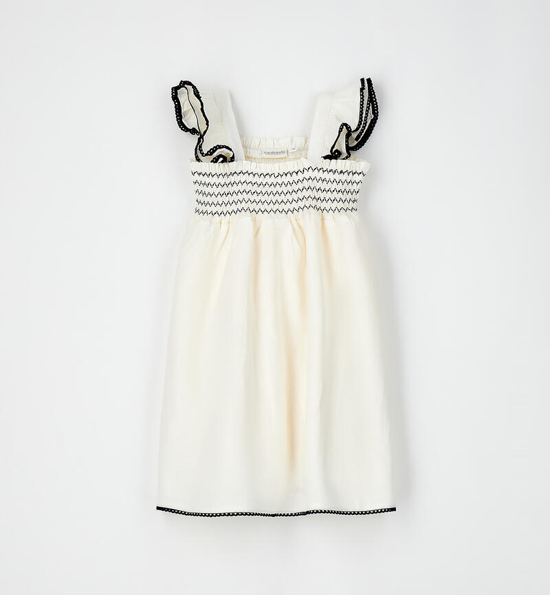 Abito da bambina Sarabanda LATTE-0115