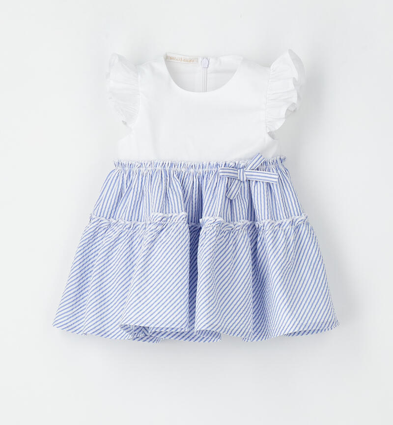 Abito da neonata Minibanda BIANCO-0113