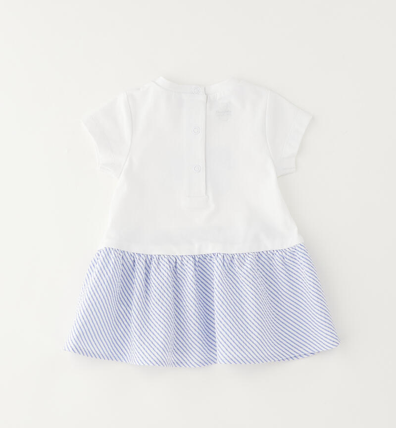 Abito estiva bimba BIANCO-0113