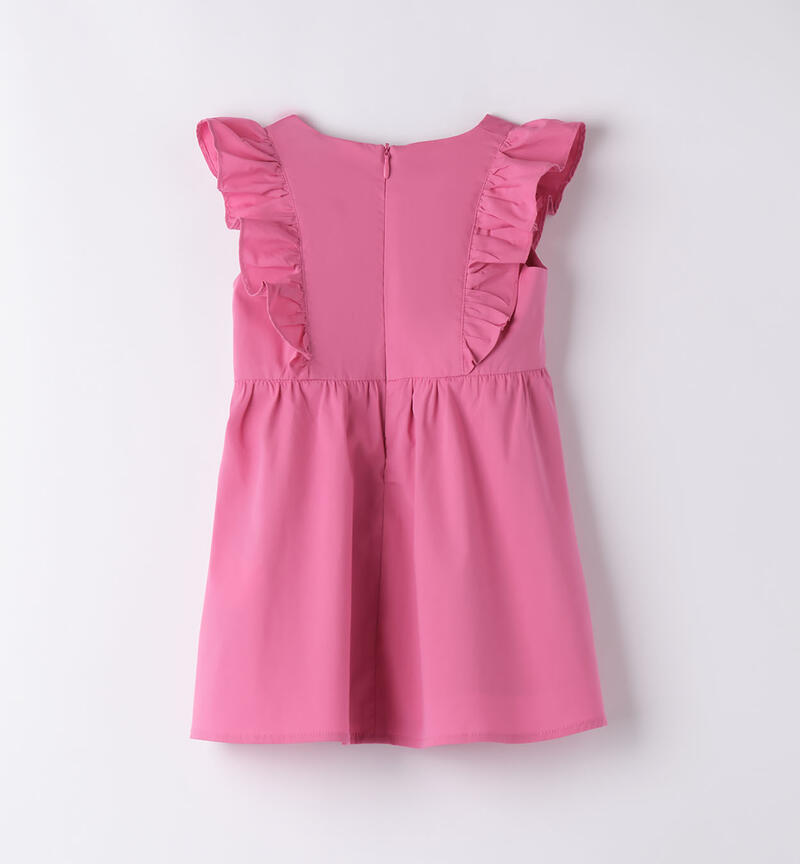 Girls' pink summer dress ROSA-2417