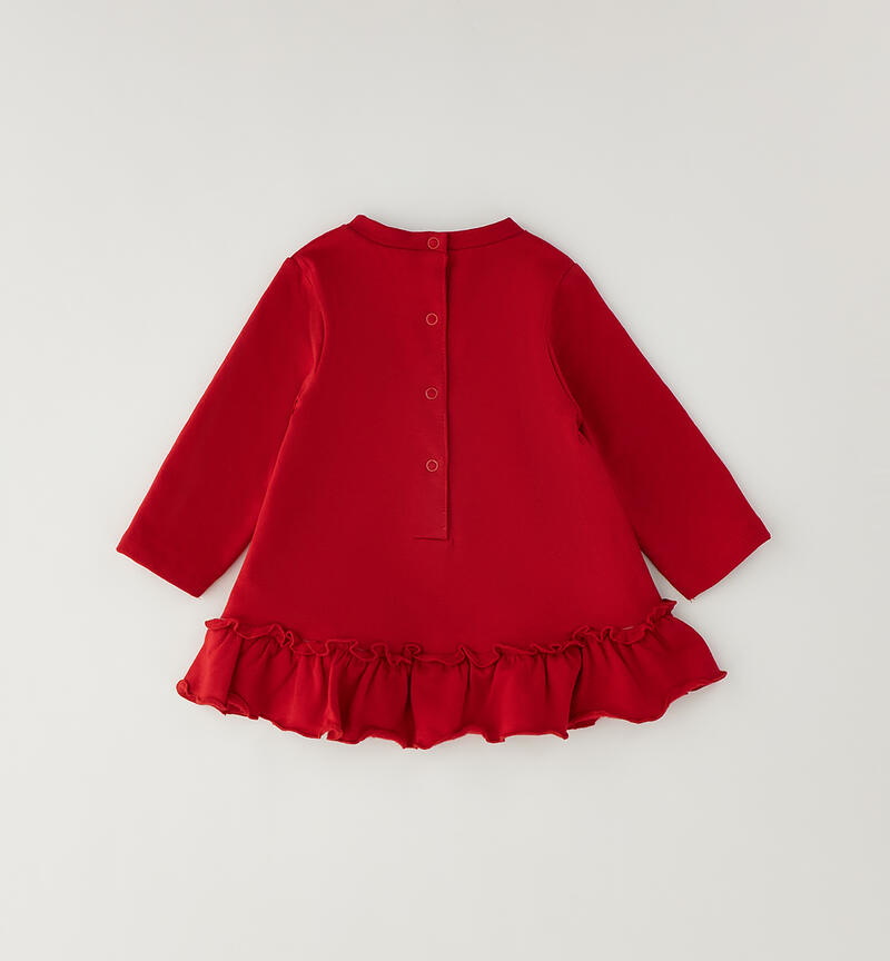 Minibanda baby girl dress ROSSO-2253