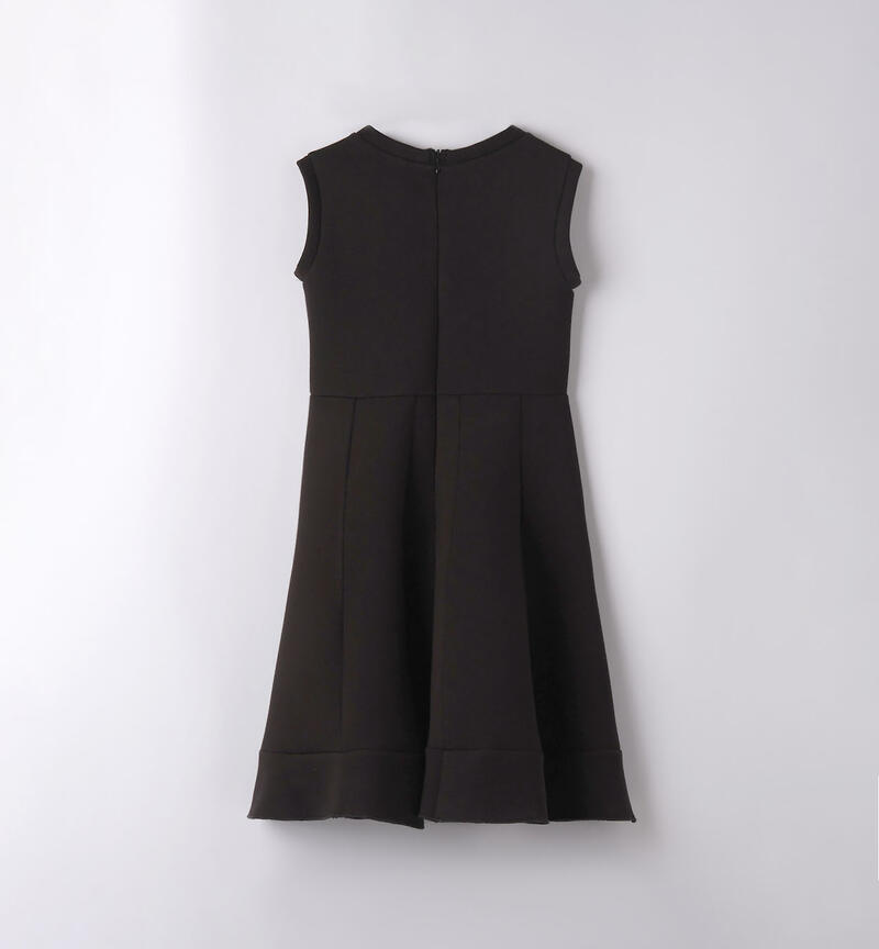 Sarabanda black dress for girls from 8 to 16 years NERO-0658