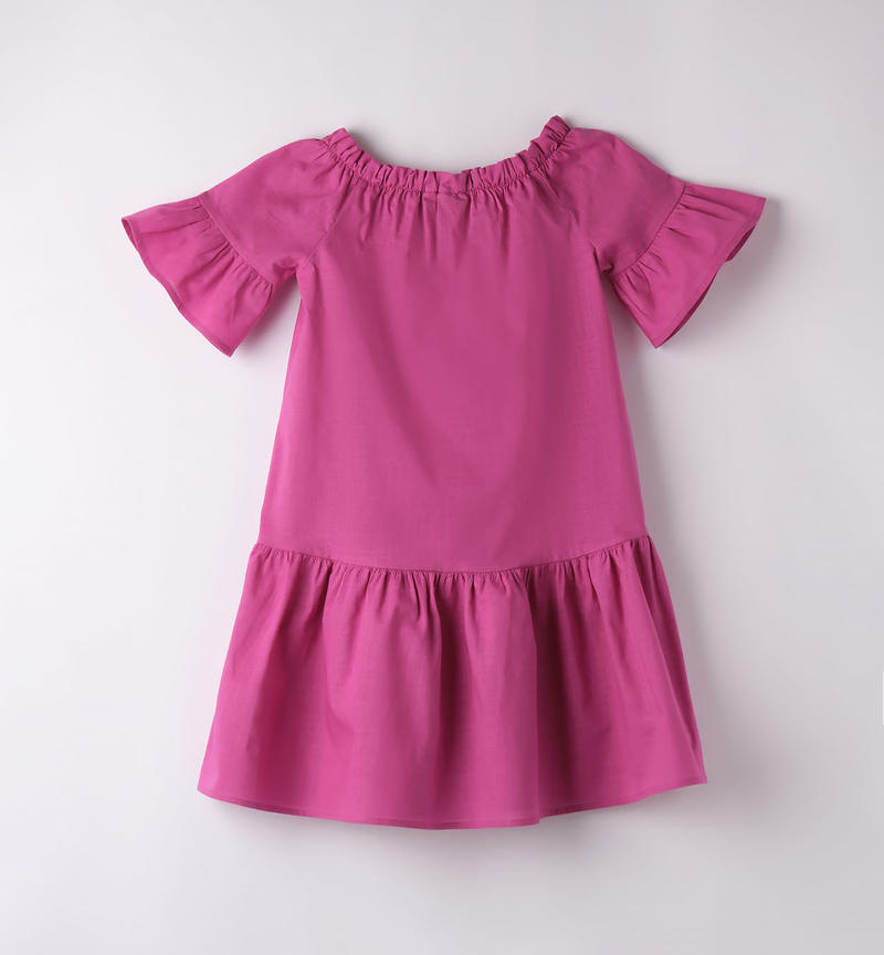 Sarabanda orchid dress for girls from 8 to 16 years ORCHIDEA-2832