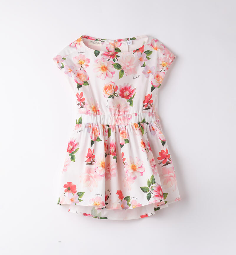 Abito per bambina BIANCO-MULTICOLOR-6BFM
