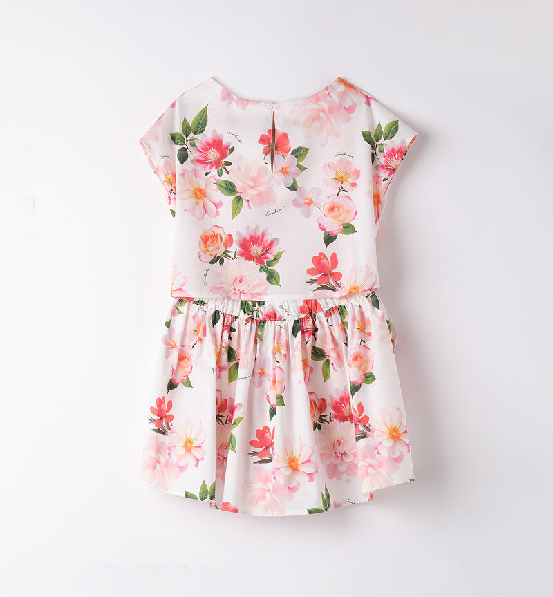 Abito per bambina BIANCO-MULTICOLOR-6BFM