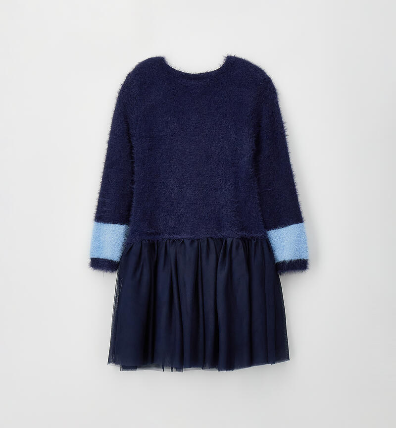 Abito per bambina Sarabanda NAVY-3854