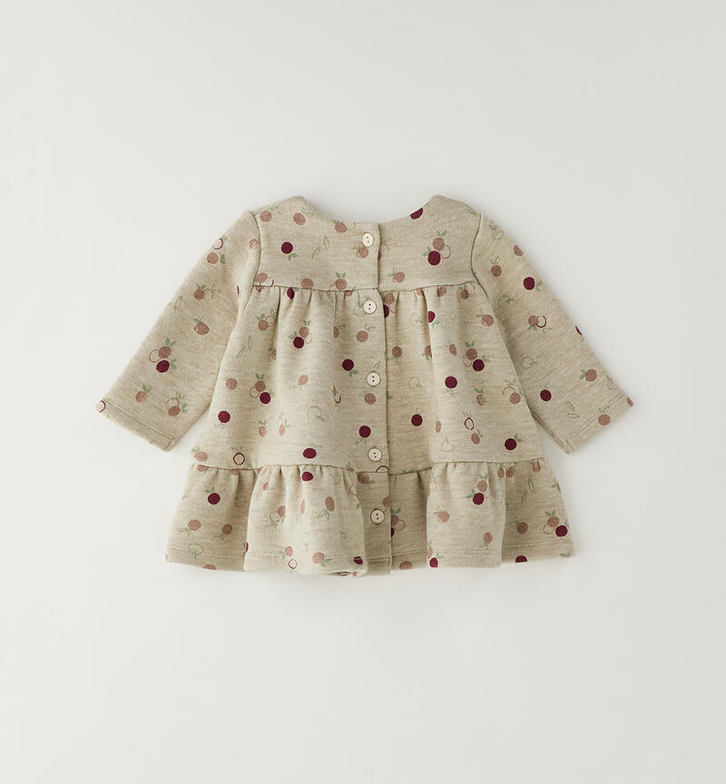Abito per neonata TORTORA-ROSA-6CEE