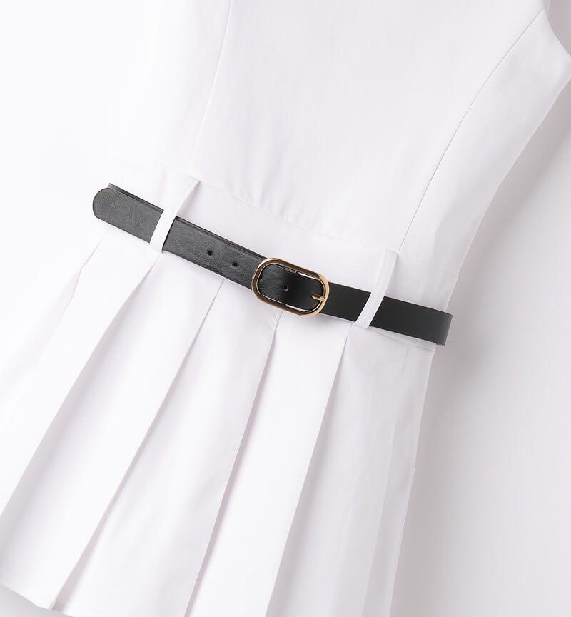 Sarabanda girl dress BIANCO-0113