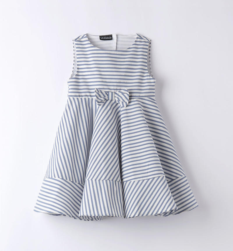 Sarabanda striped dress for girls from 9 months to 8 years AVION-3642