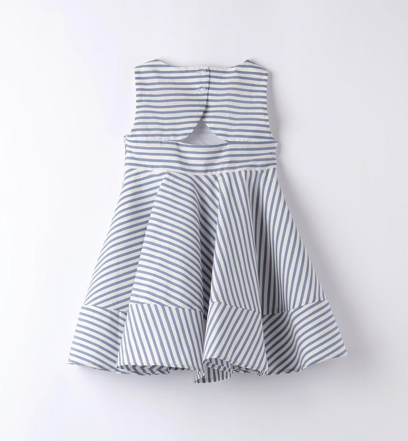 Sarabanda striped dress for girls from 9 months to 8 years AVION-3642