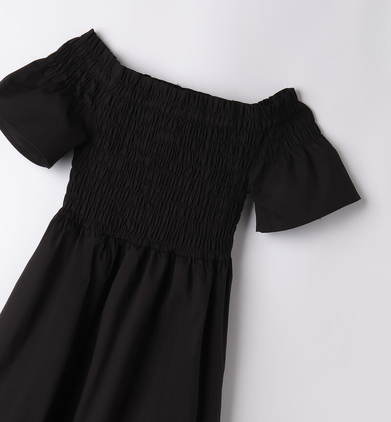 Abito Sarabanda per ragazza NERO-0658