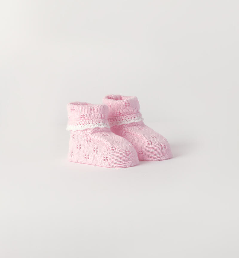 Minibanda baby booties ROSA-2462