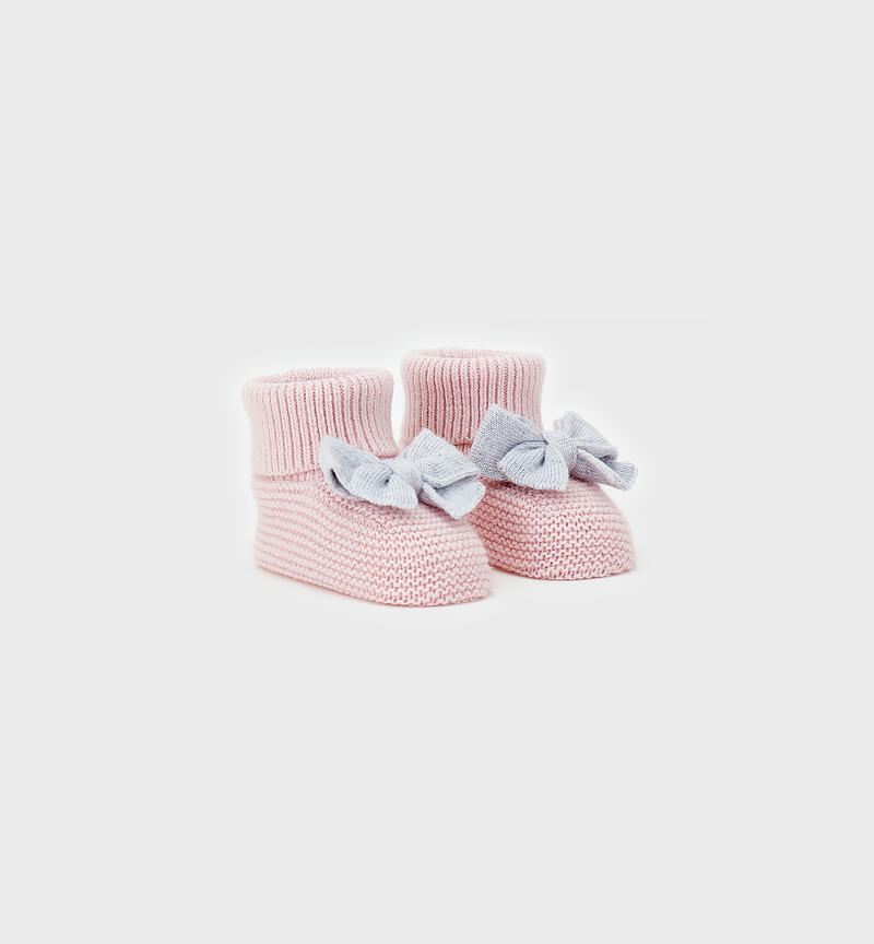 Baby girl's slippers PINK-2714