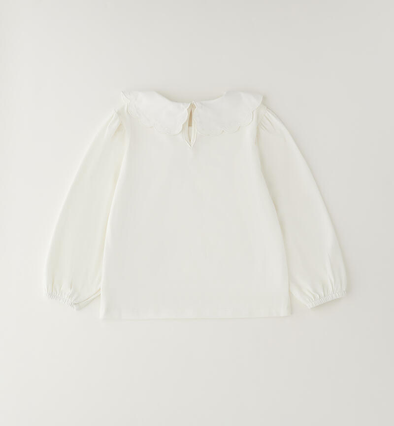 Blusa per bambina Sarabanda PANNA-0112