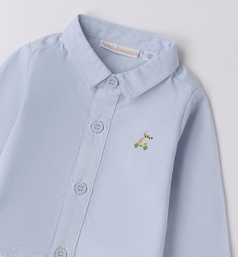 Body camicia neonato L.BLUE-3964