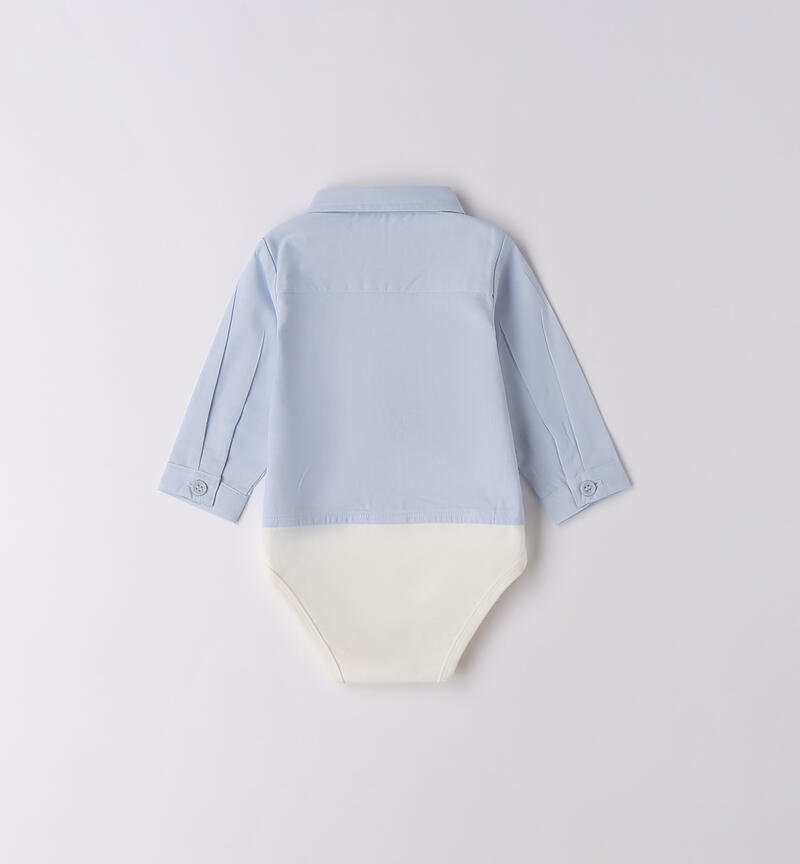 Body camicia neonato L.BLUE-3964
