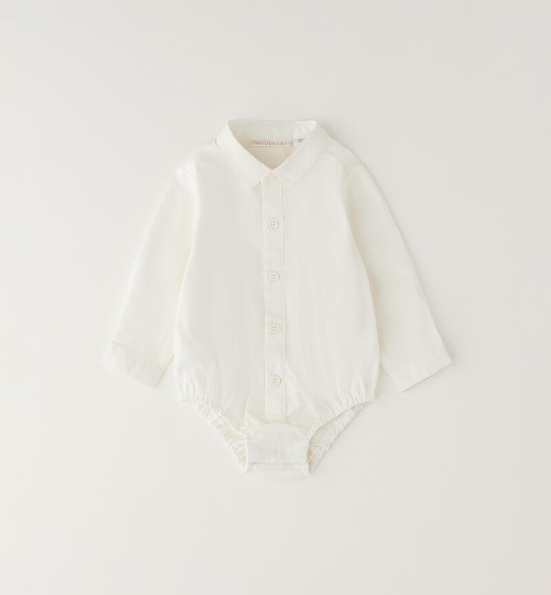 Body camicia neonato PANNA-0112