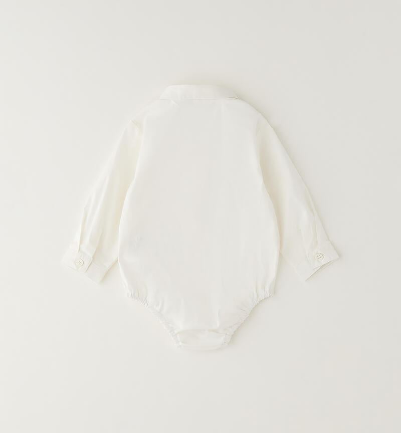 Body camicia neonato PANNA-0112