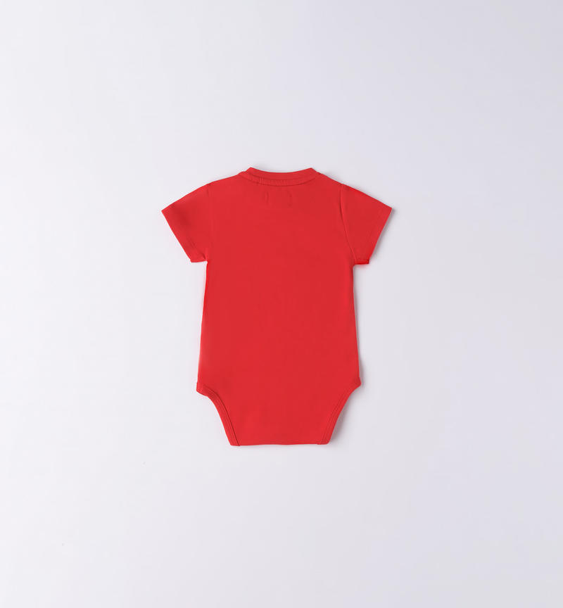 Ducati bodysuit for baby boys from 3 to 24 months ROSSO-2236