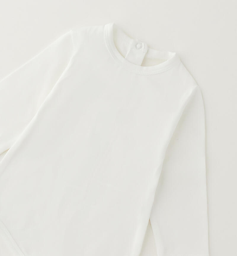 Long-sleeved bodysuit for newborns PANNA-0112