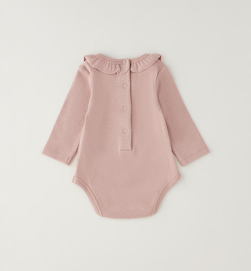 Baby Girl Bodysuit LIGHT PINK-2921