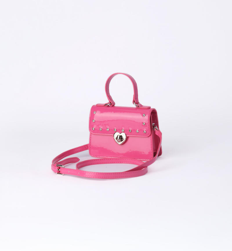 Borsa lucida ragazza da 8 a 16 anni Sarabanda ROSA-2426