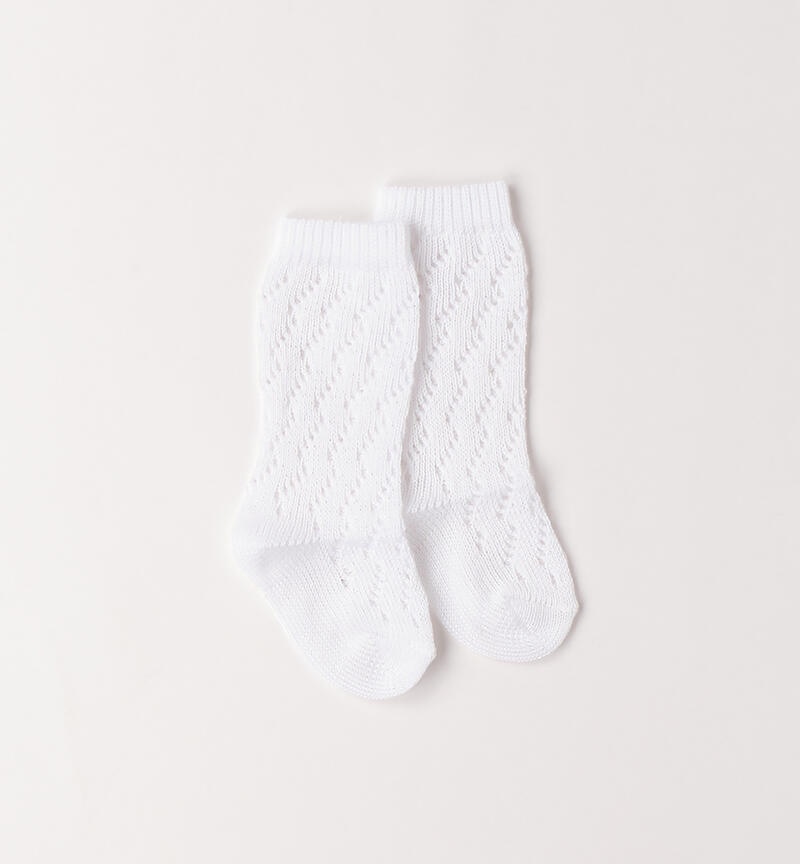 Minibanda baby socks BIANCO-0113