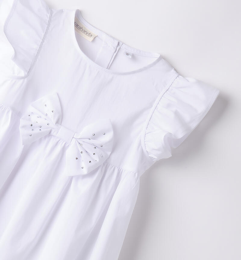 Camicetta per bambina BIANCO-0113