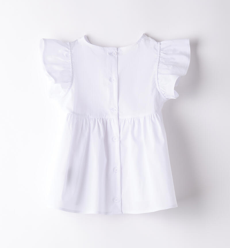 Camicetta per bambina BIANCO-0113