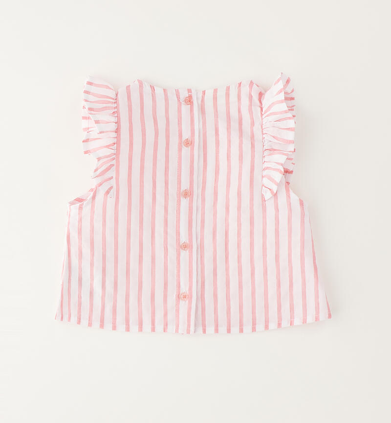 Sarabanda blouse for girls PINK-2372