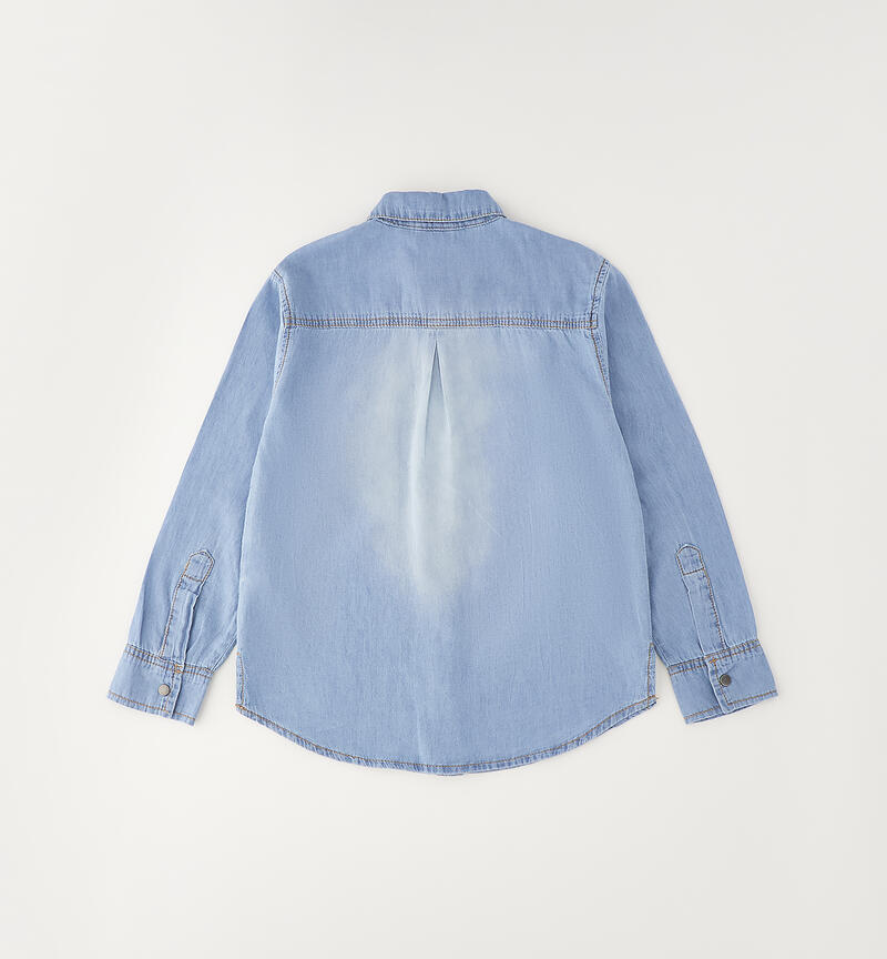 100% cotton shirt for boys STONE BLEACH-7350