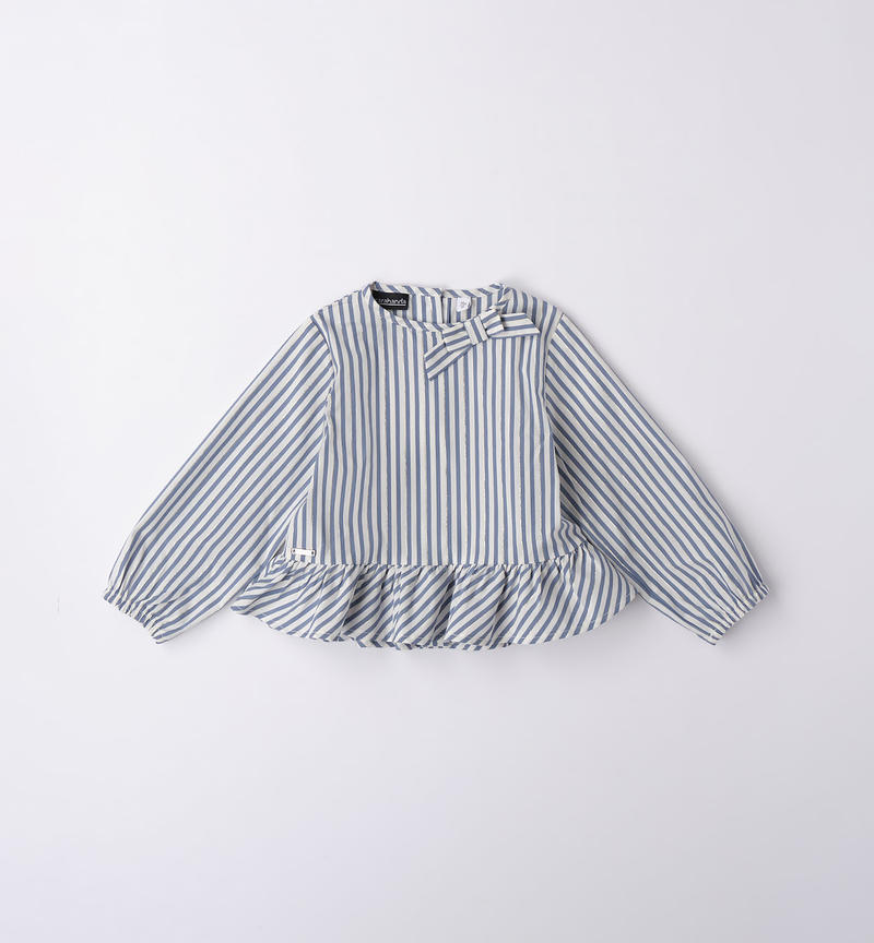 Sarabanda striped shirt for girls from 9 months to 8 years AVION-3642