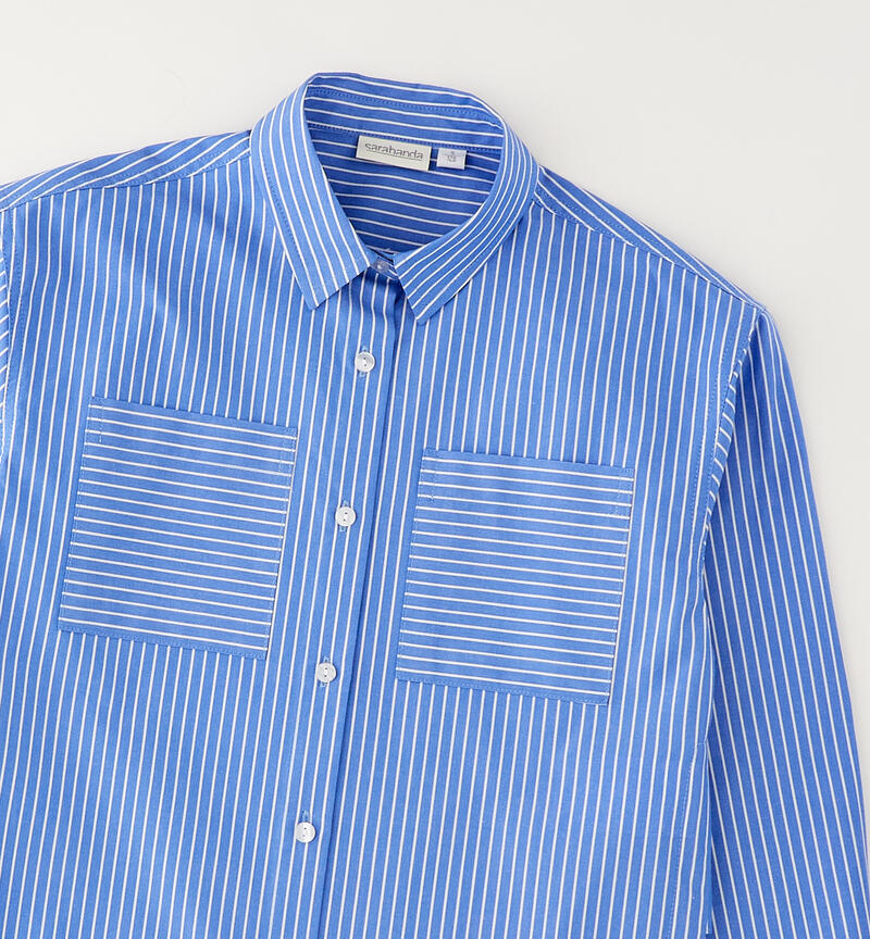 Striped shirt for girls AVION-3732