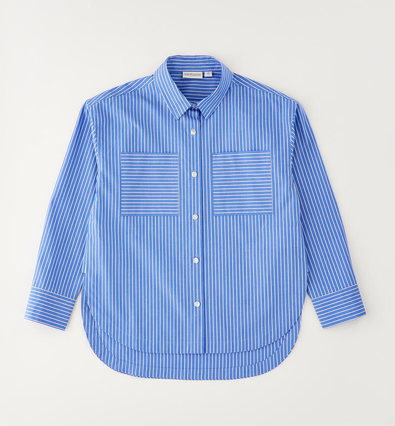 Striped shirt for girls AVION-3732