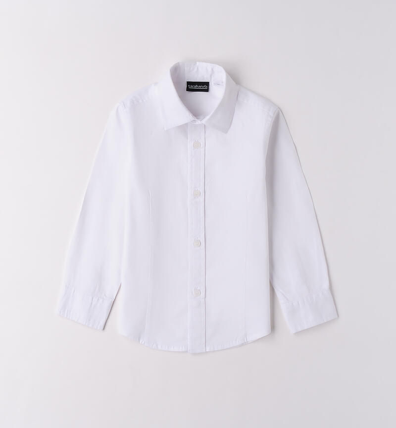 Camicia bambino BIANCO-0113