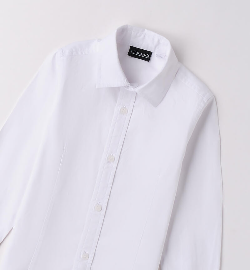 Camicia bambino BIANCO-0113