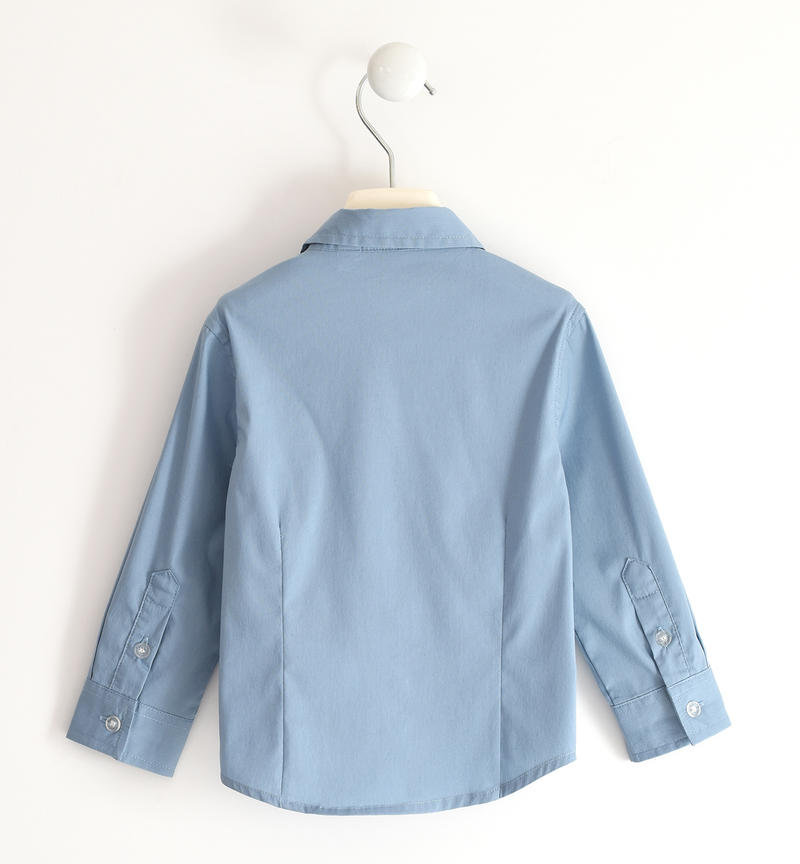 Sarabanda boy s elegant shirt from 9 months to 8 years AZZURRO-3922