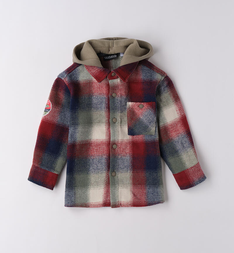Sarabanda boy's shirt BORDEAUX-2297