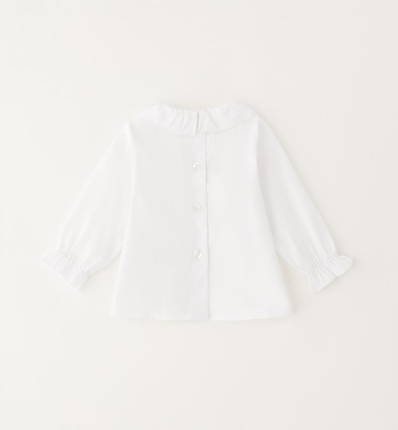 White shirt for girls BIANCO-0113