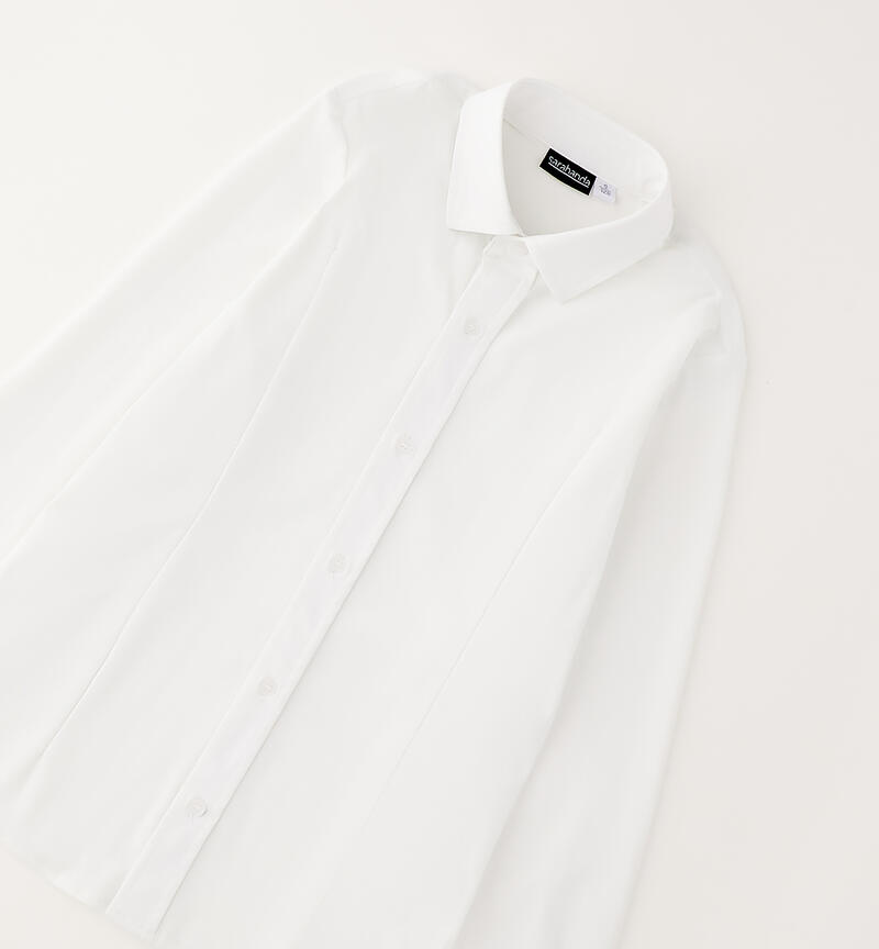 Boy's white shirt BIANCO-0113