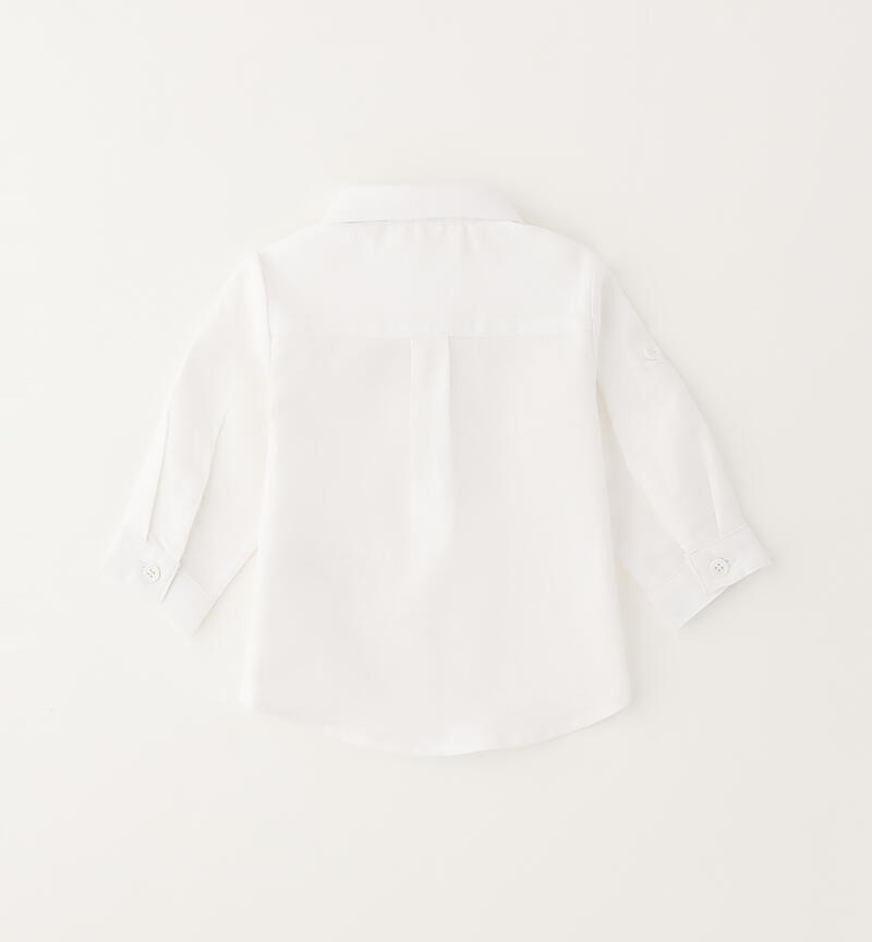 Minibanda children's shirt BIANCO-0113