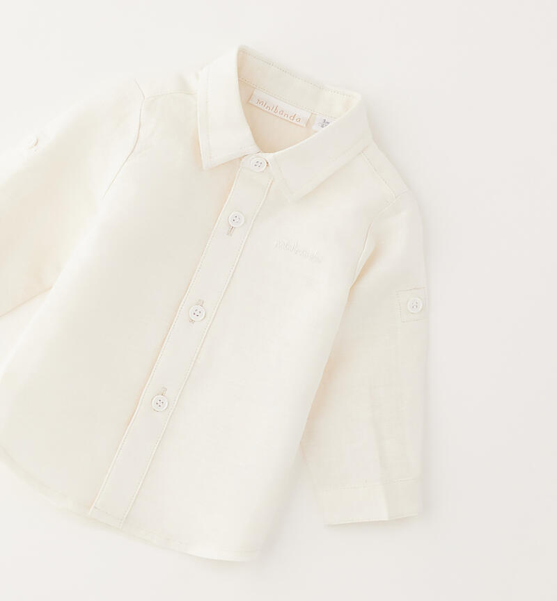 Minibanda children's shirt LATTE-0115