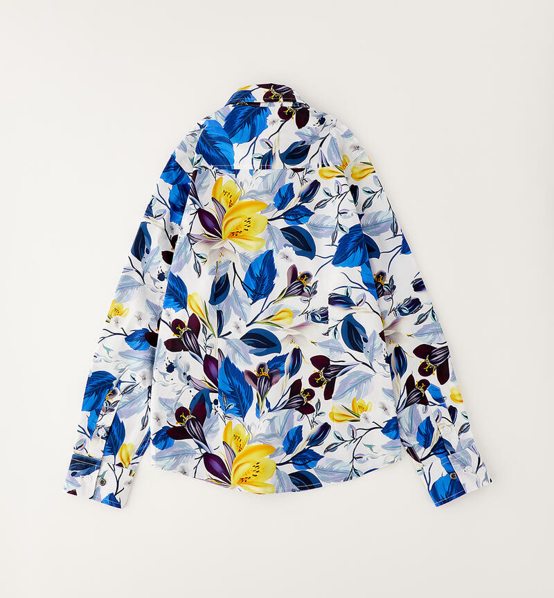 Formal shirt for boys BIANCO-MULTICOLOR-6BVT