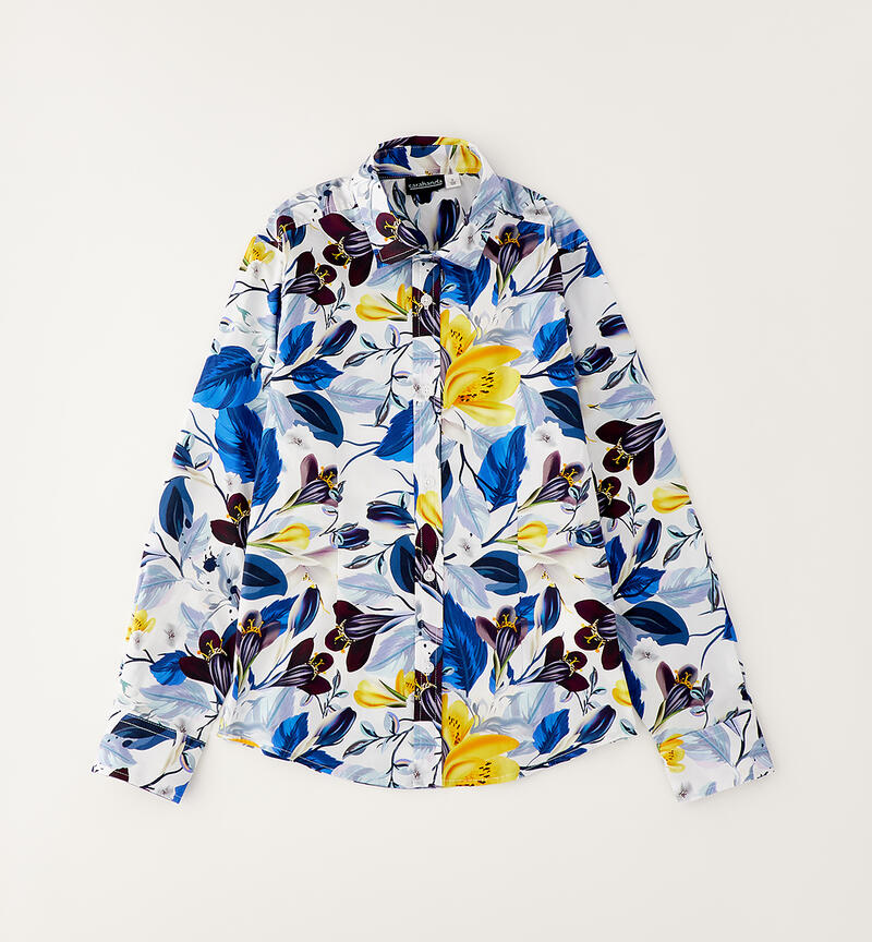 Formal shirt for boys BIANCO-MULTICOLOR-6BVT
