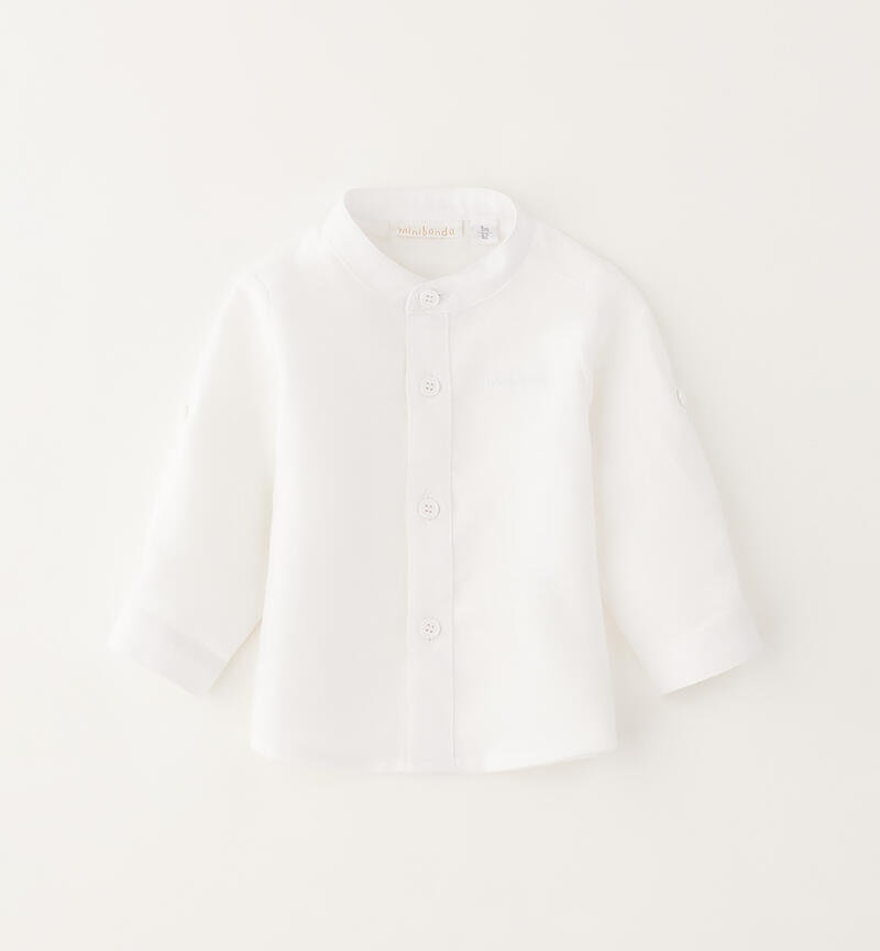 Korean shirt for newborns BIANCO-0113
