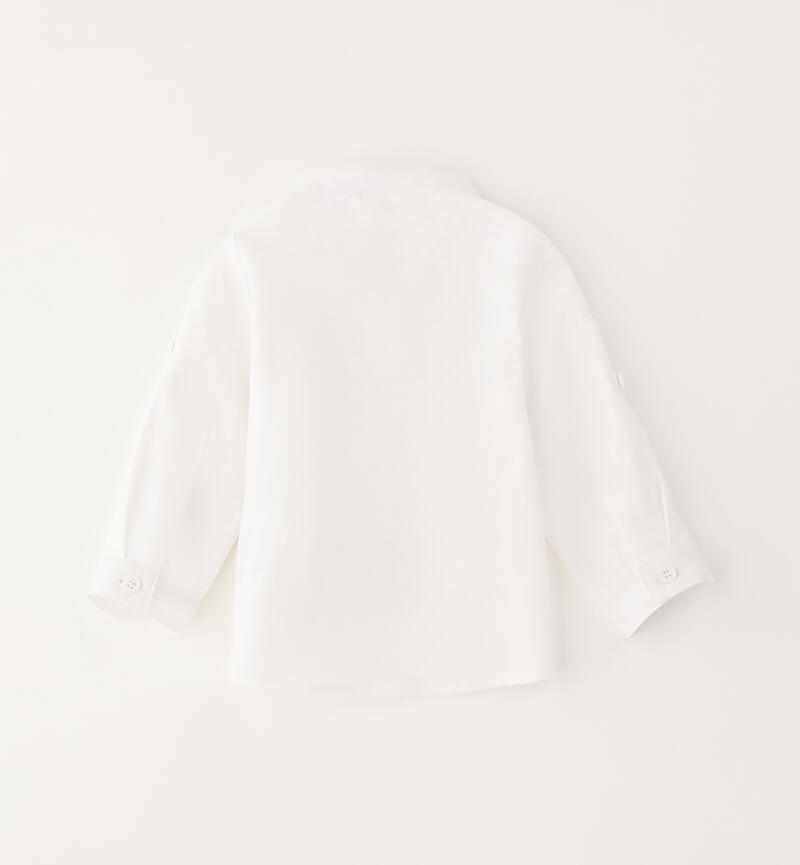 Korean shirt for newborns BIANCO-0113