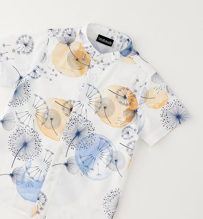 Camicia da bambino BIANCO-MULTICOLOR-6BVY